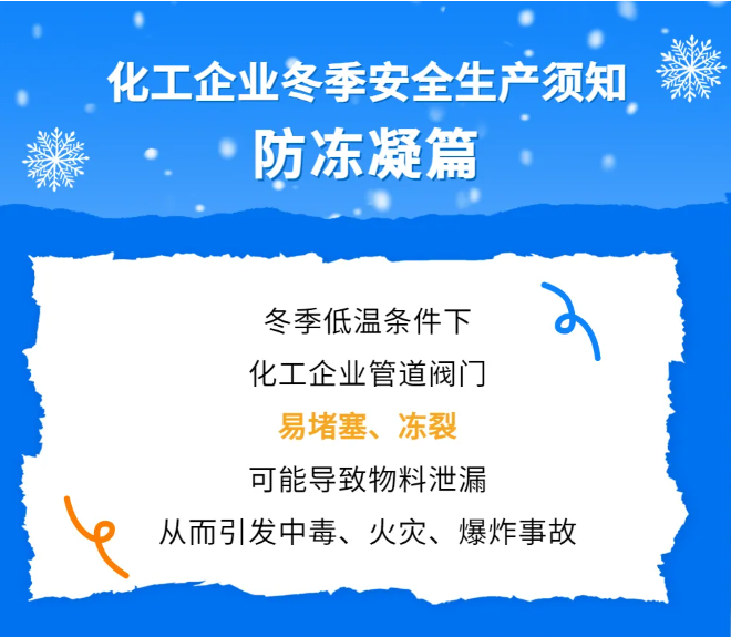 化工企业冬季安全生产须知——防冻凝篇相关图片